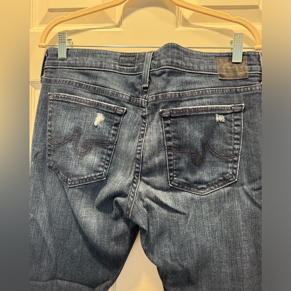 New AG Nolan Relaxed Slim Jeans size 31. Anthropologie. Dark wash. Ankle length - Picture 13 of 13